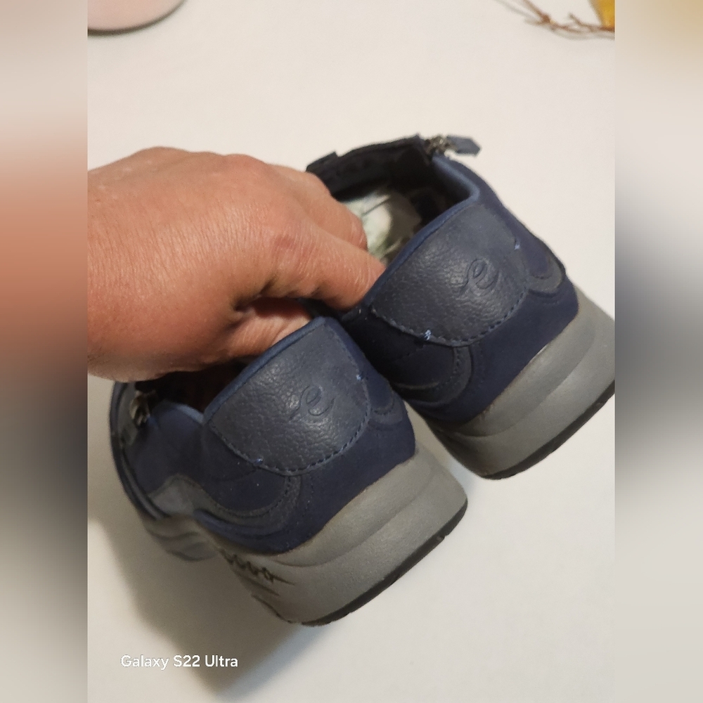 Esprit Dark Blue Slip-On Loafers - Picture 4 of 7